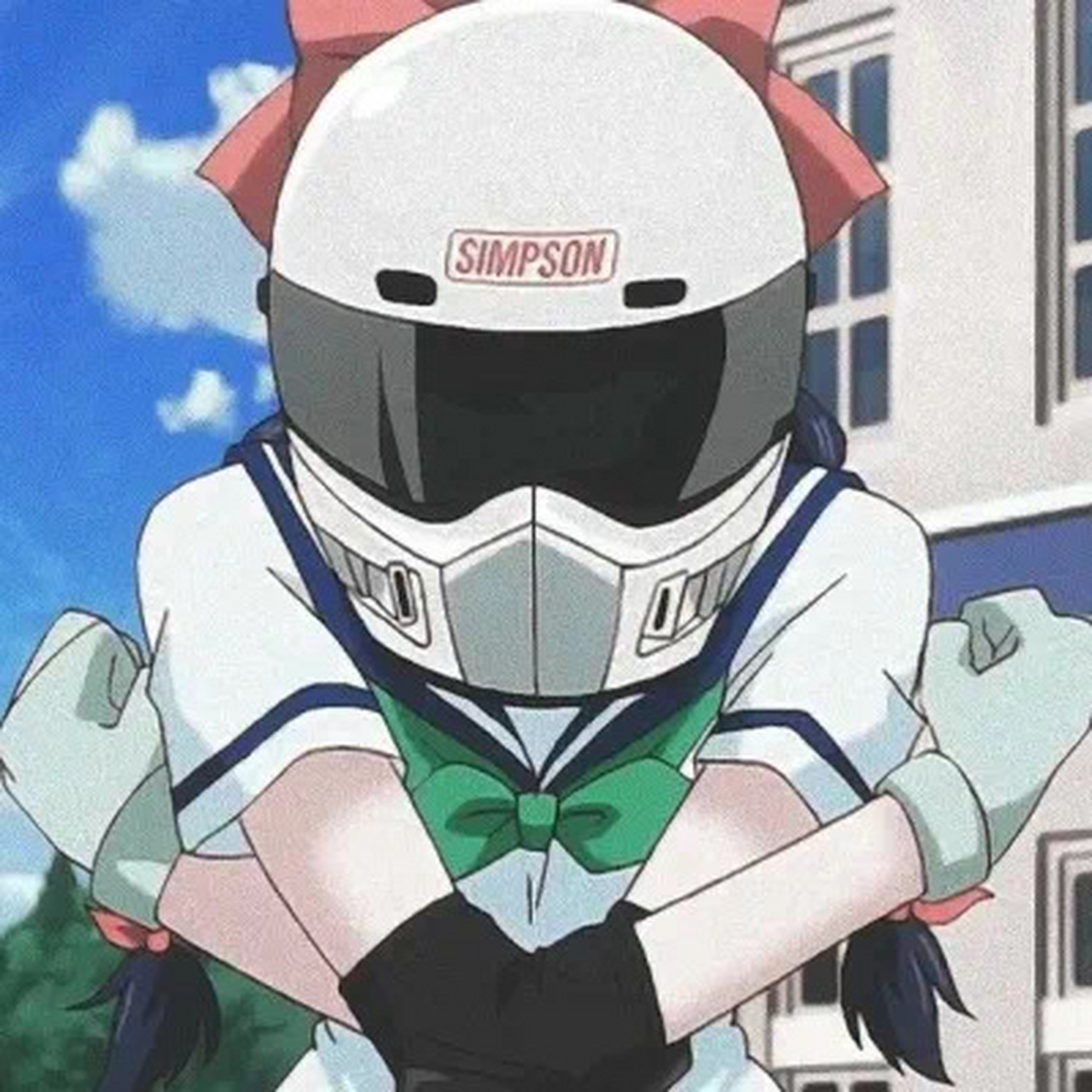 机车女孩头像,漂亮的女生头盔头像 #女生头像# #机车头像