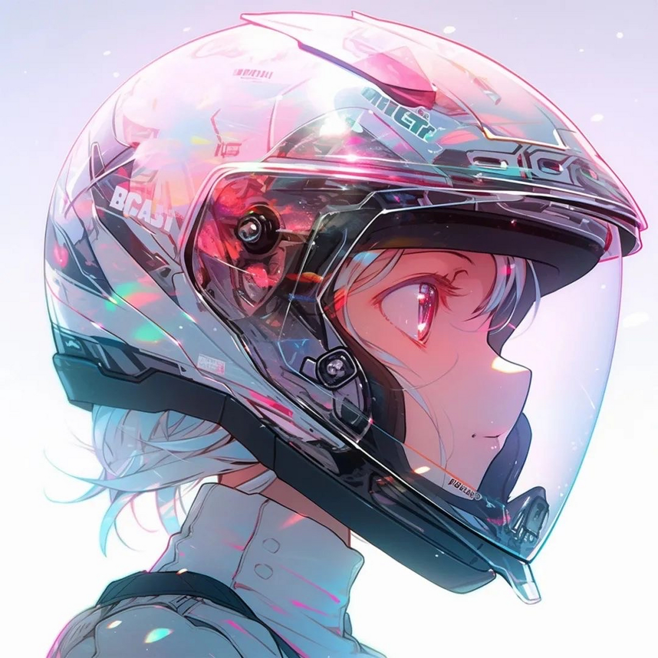 好看的机车女生头像 #机车头像# #女生头像