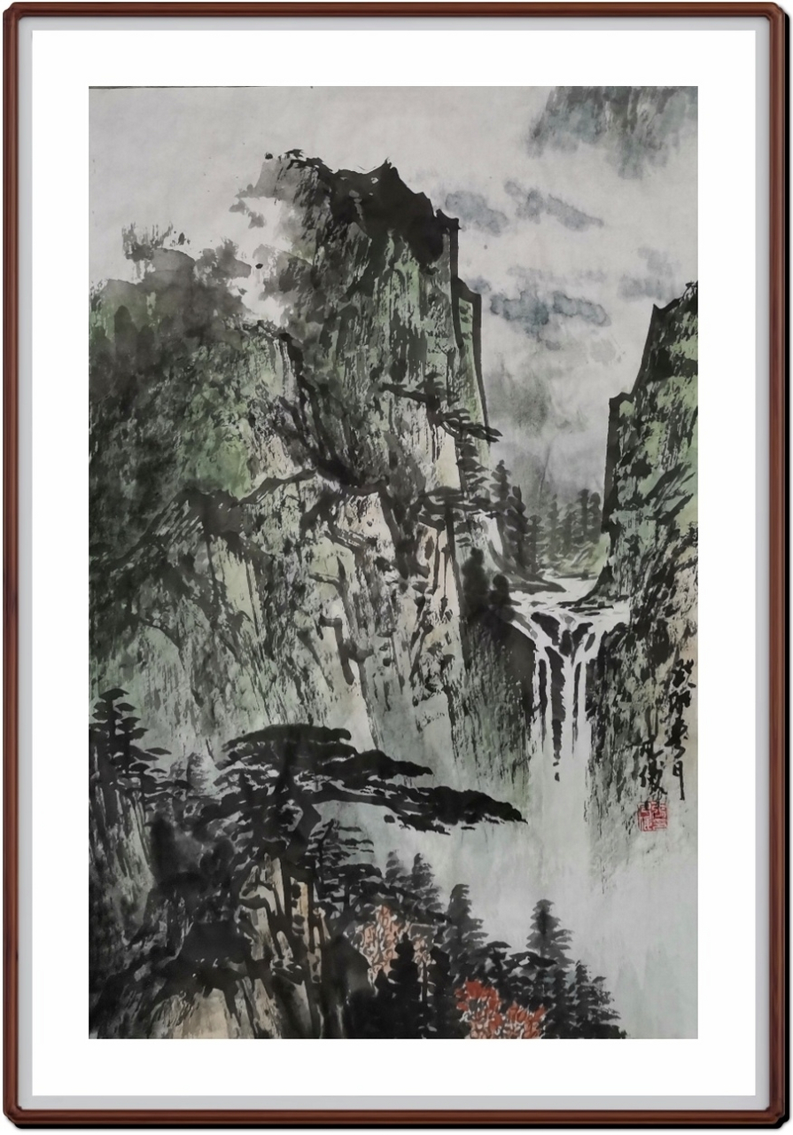 画家张凡俊新作