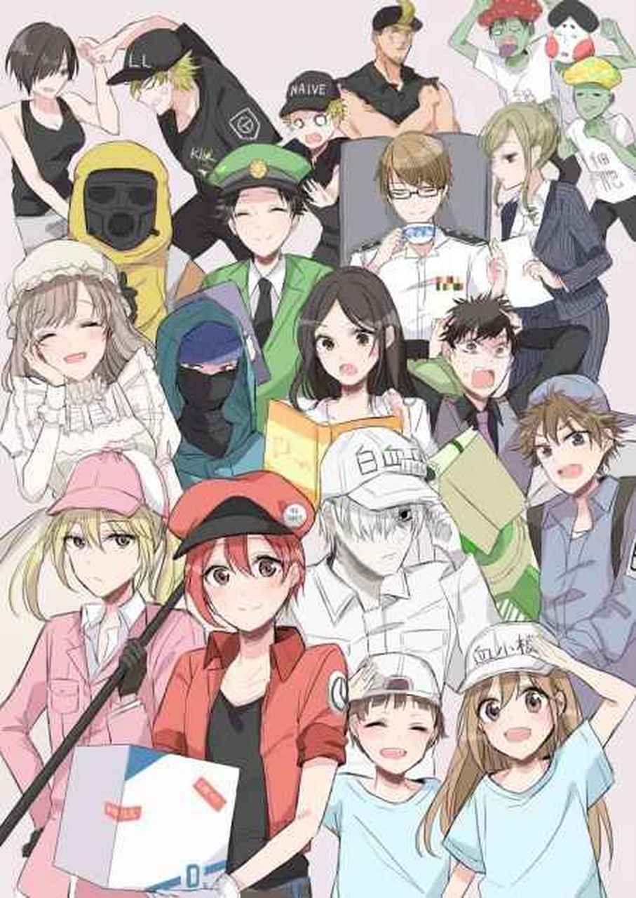 来张工作细胞全家福照片吧!