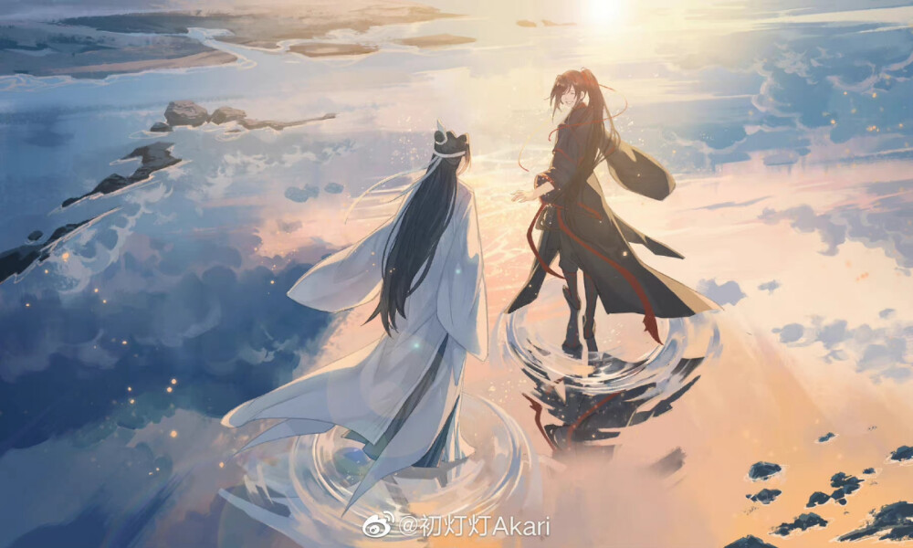 动漫美图# 忘羡一曲远,曲终人不散.#魔道祖师忘羡