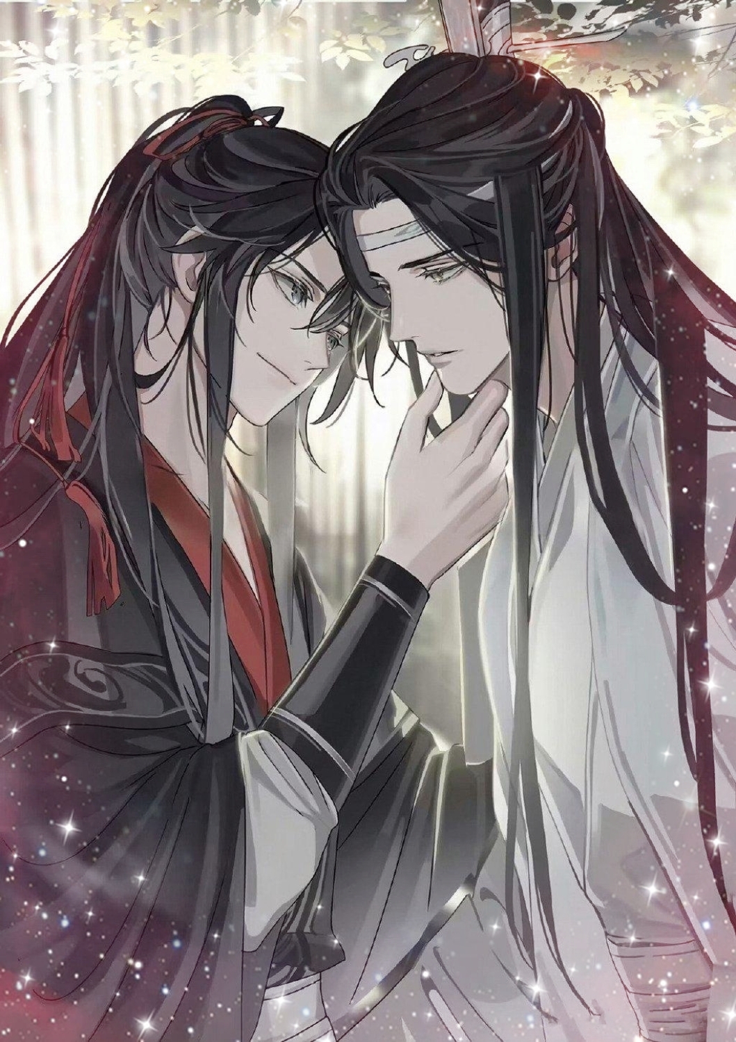 魔道:原来陈情俱是旧人,撩动心事如何能避尘#忘羡# #魔道祖师