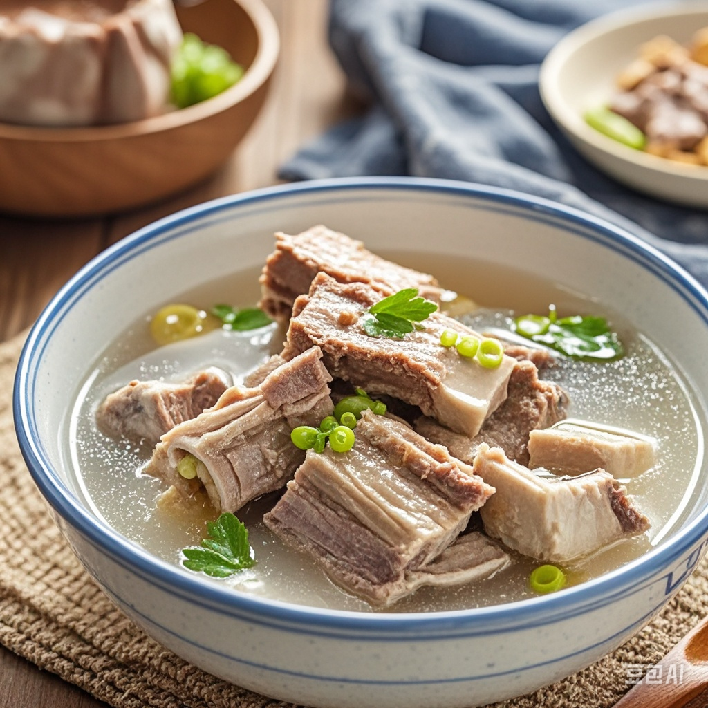 《清炖排骨,这滋味,骨头都在喊"绝绝子"》 所需食材:排骨,姜,葱,大料