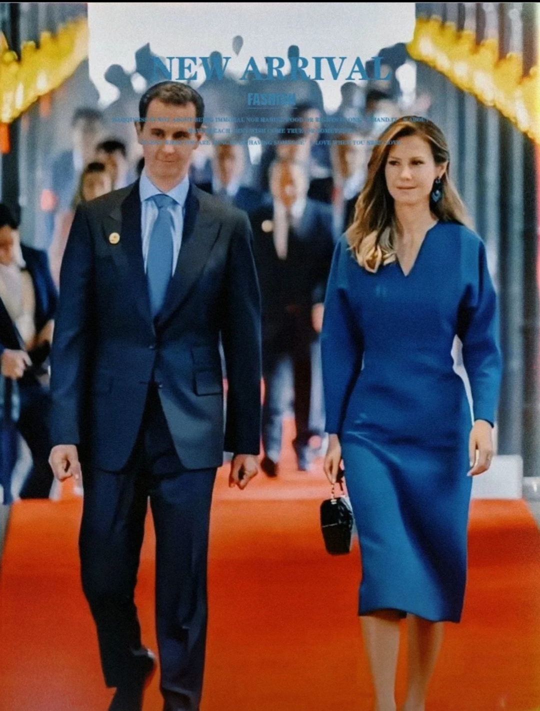 阿斯玛·阿萨德(asma al-assad),叙利亚总统巴沙尔