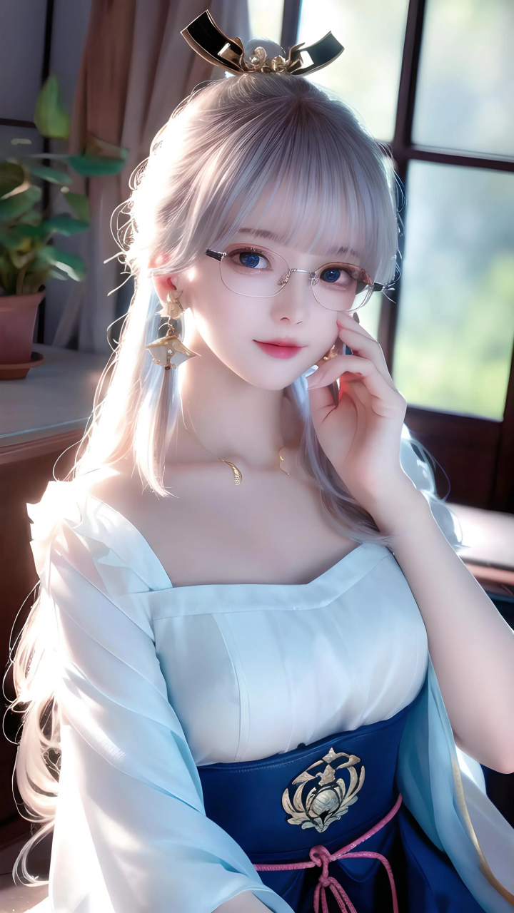 神里绫华 』#cosplay# #动漫头像和壁纸##你心中的国漫top#  #二次元