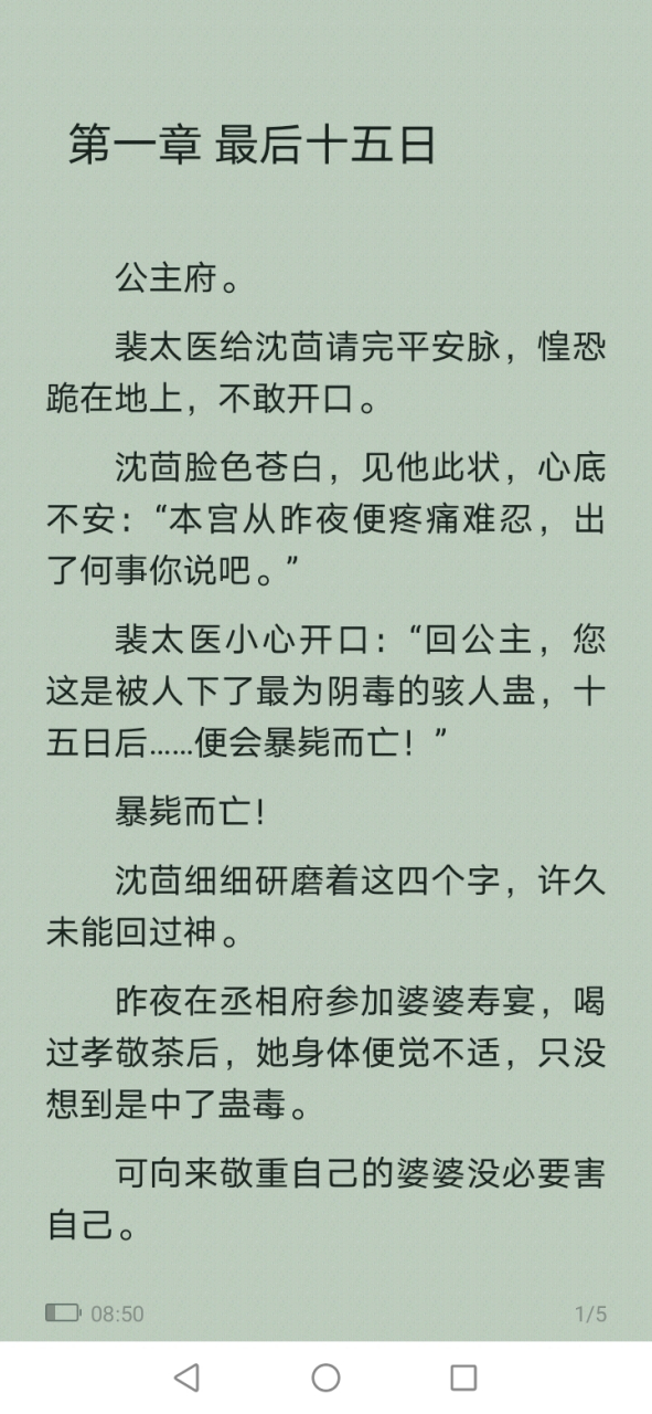 抖音推荐主角沈茴裴徊光古代短篇小说《最后十五日》沈茴裴徊光全文