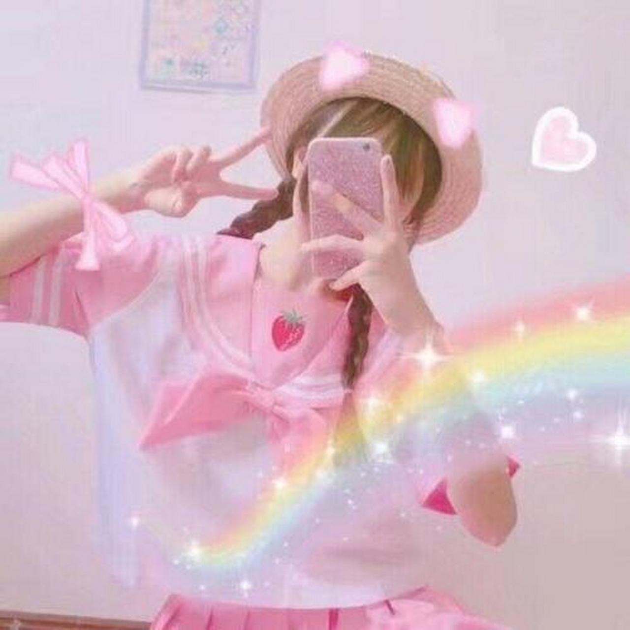 粉色头像合集,可搬运,可以手抖帮我点个赞吗?#粉丝头像