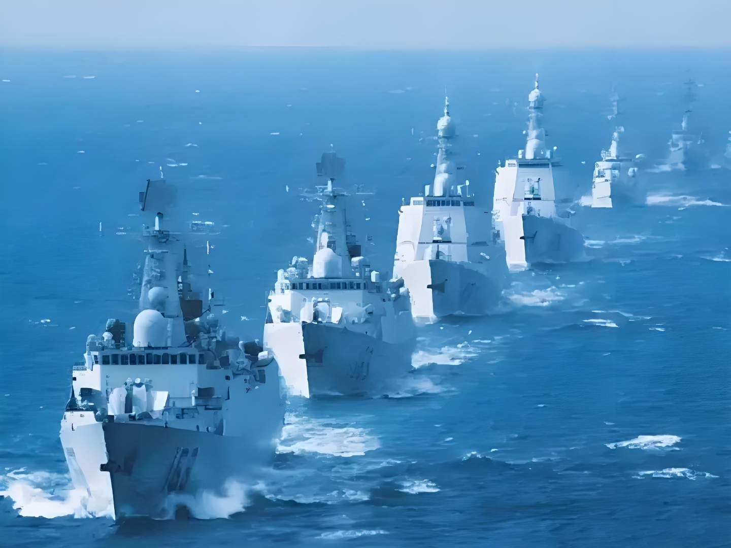 中国人在飞速造舰,现在不动手,不到十年,美国海军将在中国近海被中国