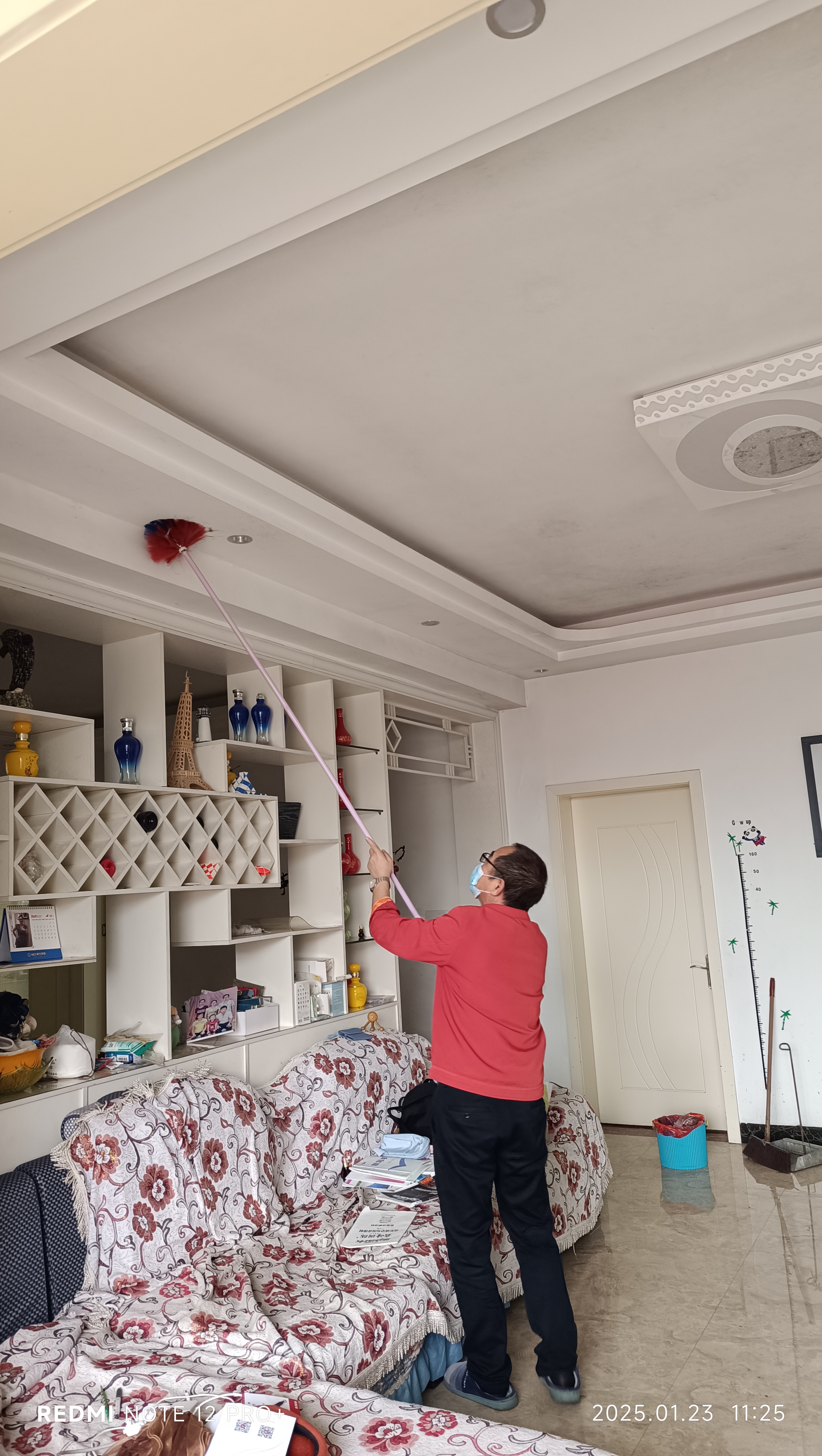 今天搞完大扫除,准备回乡下过大年