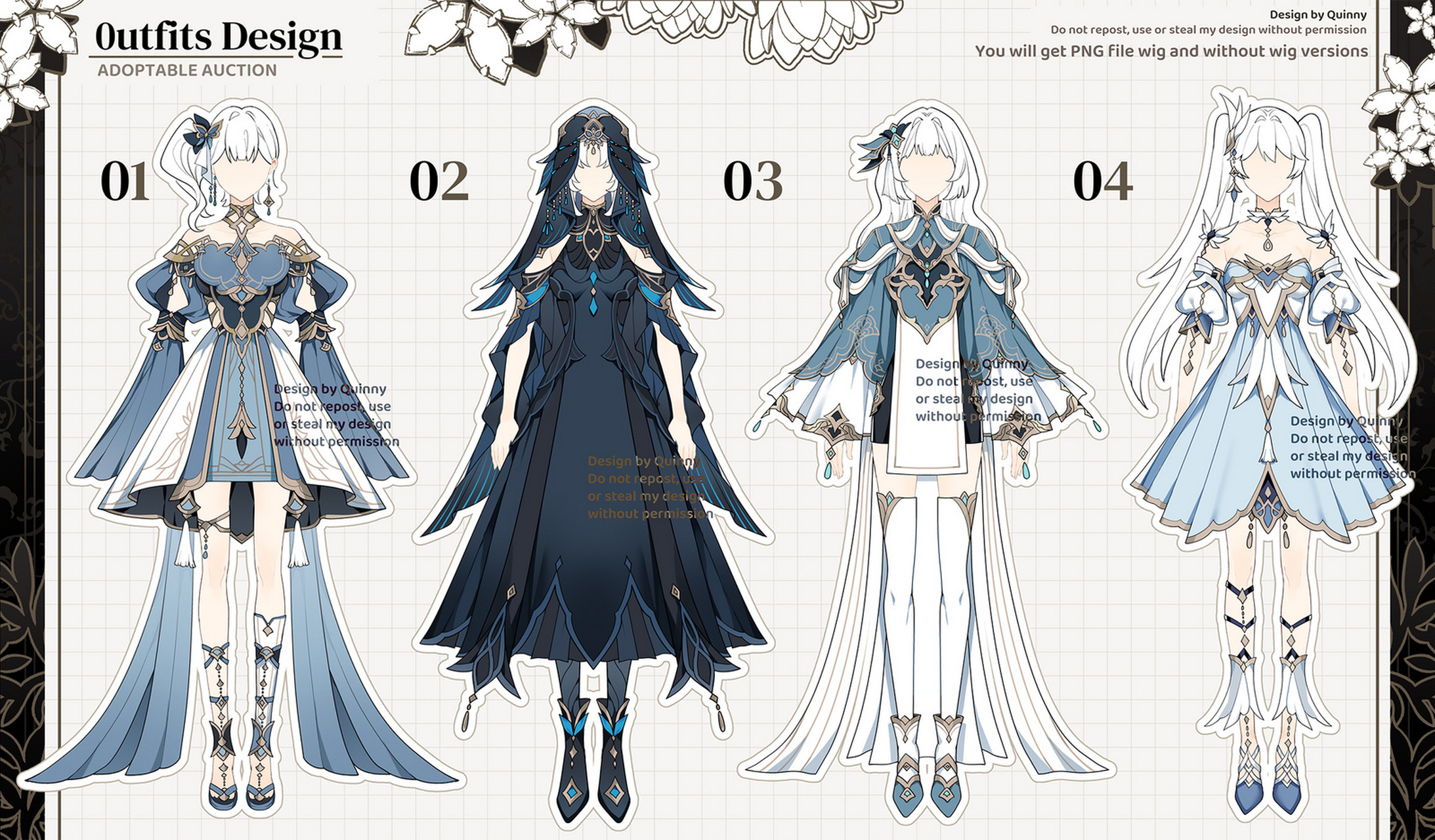 动漫人物服装绘制参考#绘画# #绘画素材# #插画