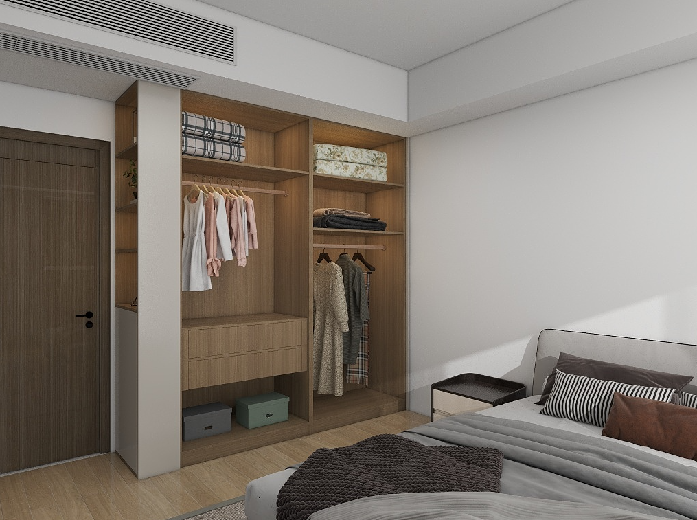 每天打开衣柜,都能感受到它沉稳而时尚的气息.