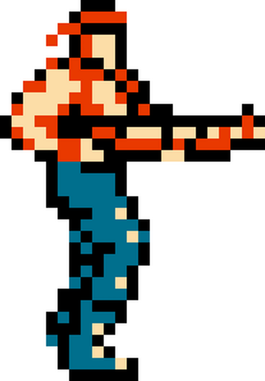 fc超级魂斗罗比尔·雷泽和兰斯·比恩 #既无奈又尴尬的圈子