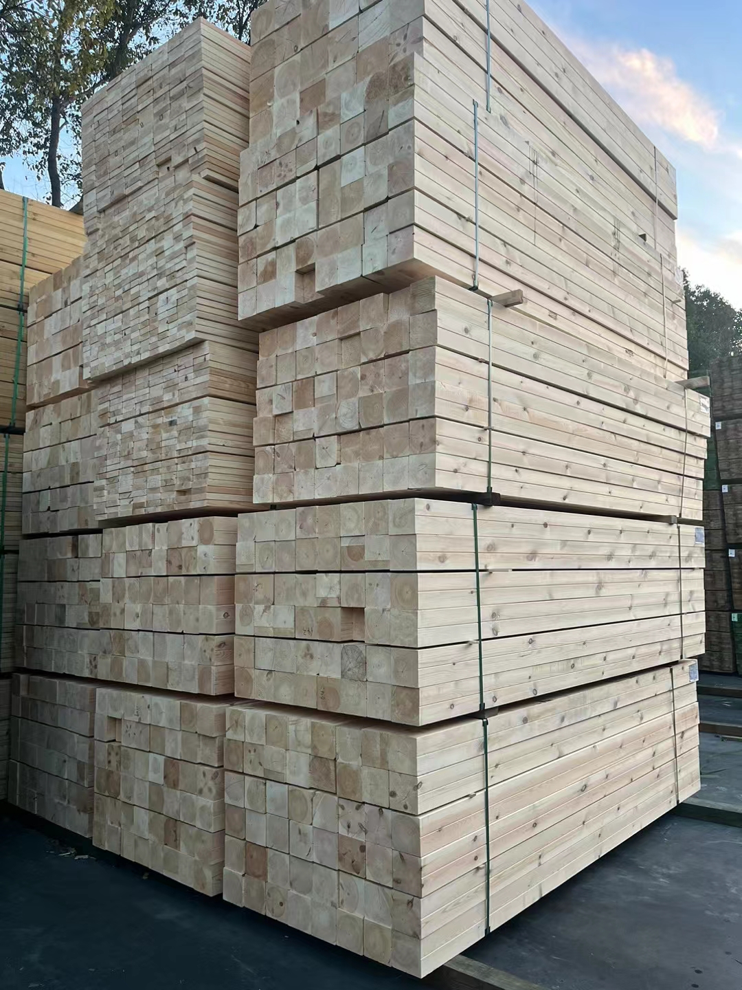 俄罗斯樟子松防腐木源头厂家,一根也是批发价