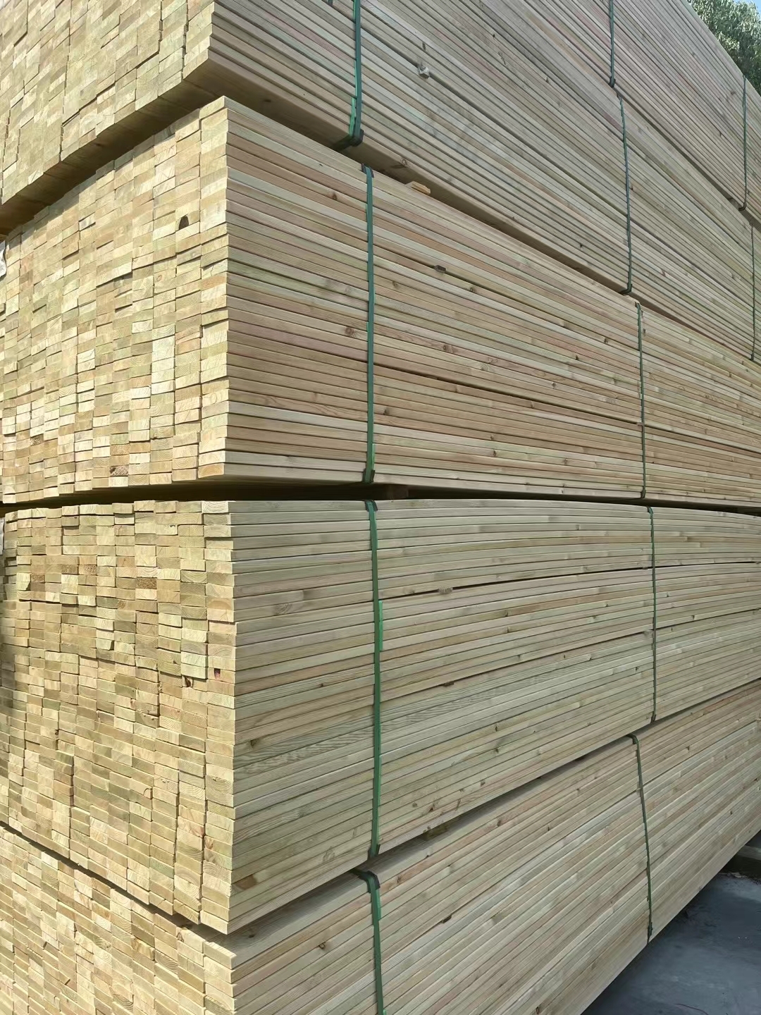 俄罗斯樟子松防腐木源头厂家,一根也是批发价