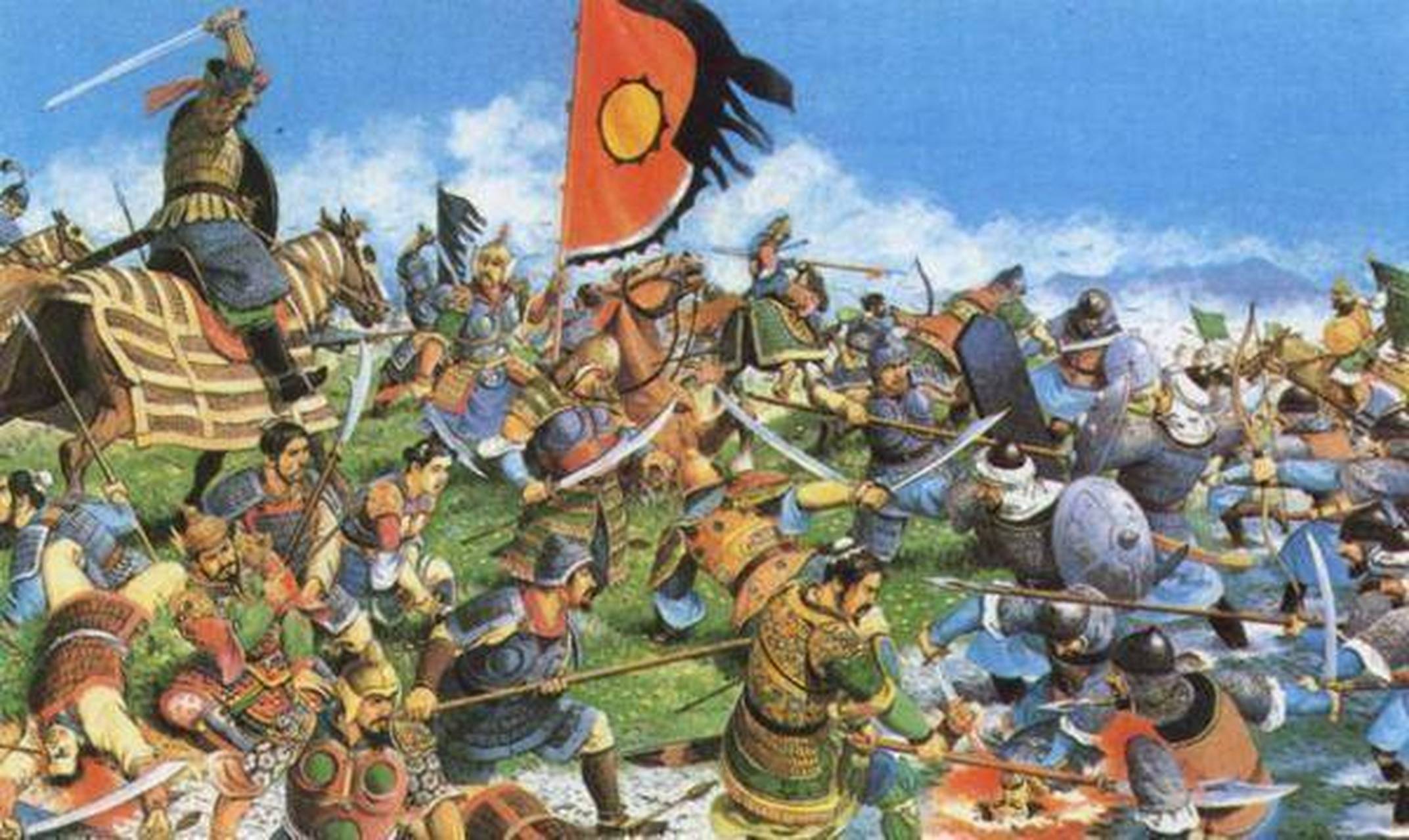 中国古代史# 大唐与大食唯一的一次正面碰撞        唐朝是中国历史