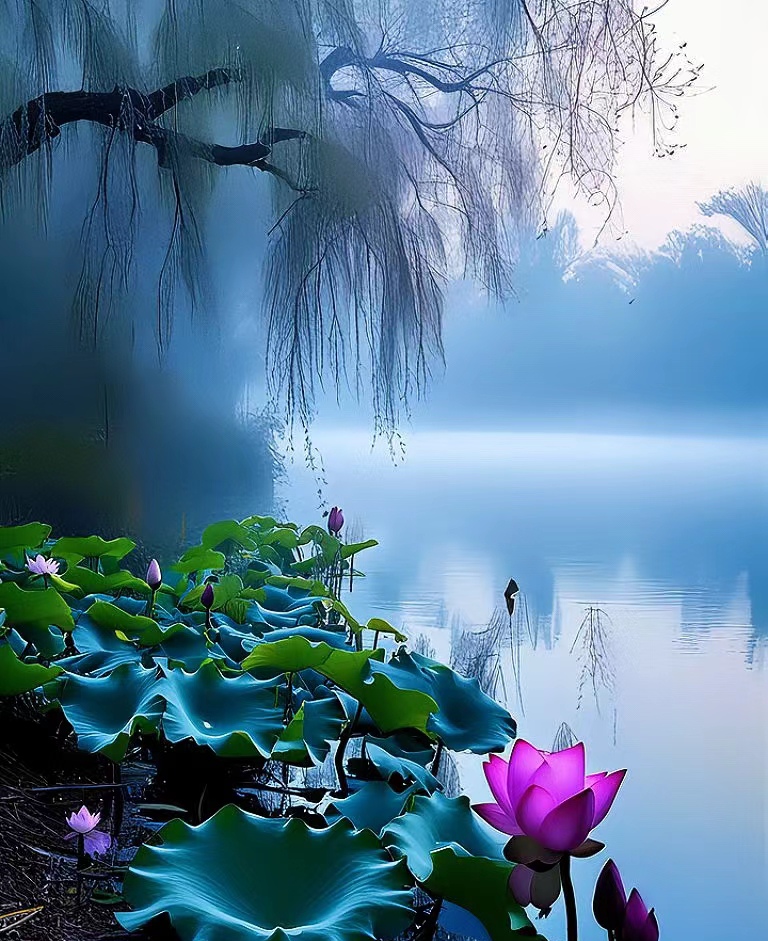 这里的一切都是那么平和,那么美好,让我忘却了尘世