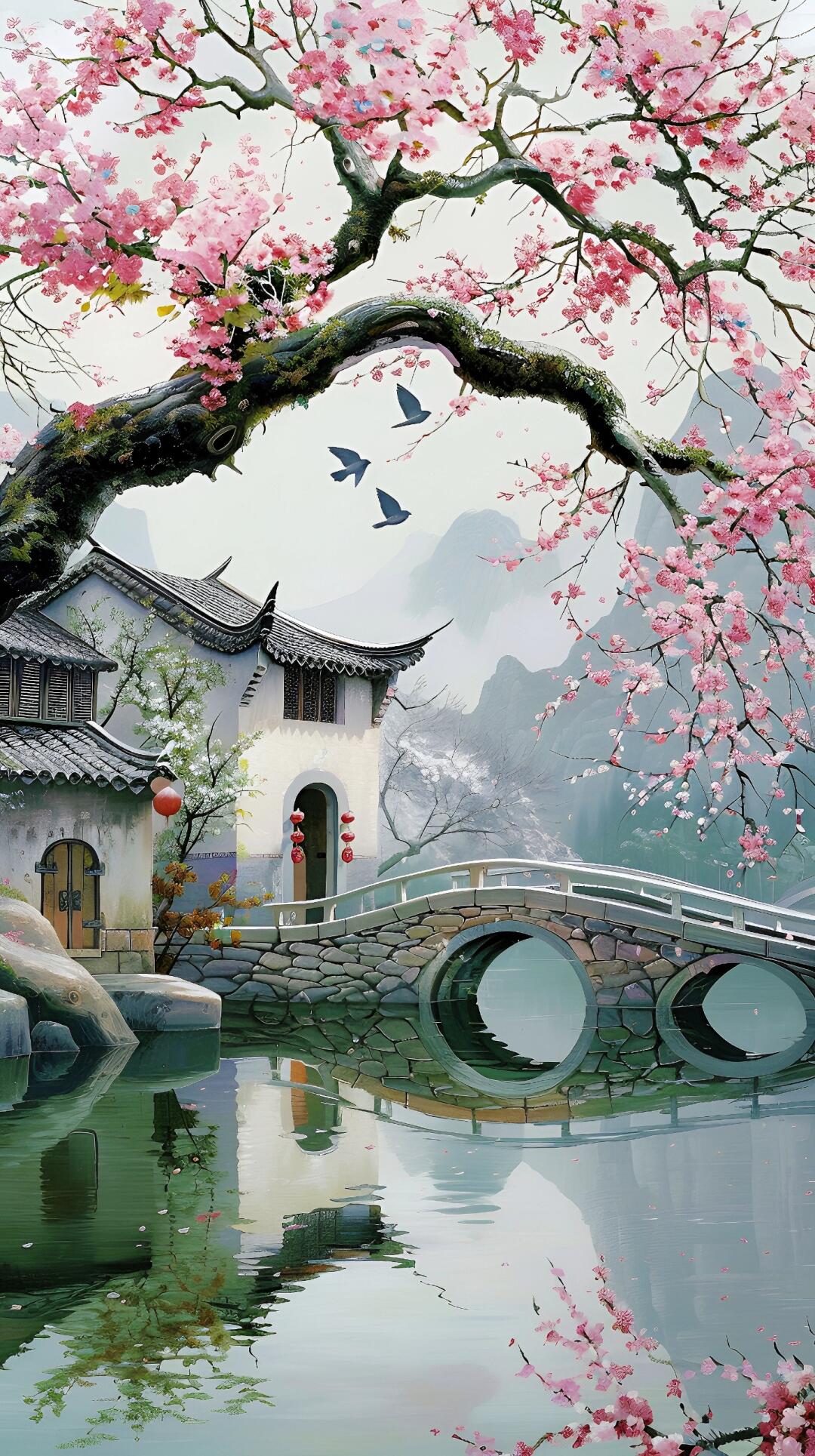 好美的江南水乡风景!