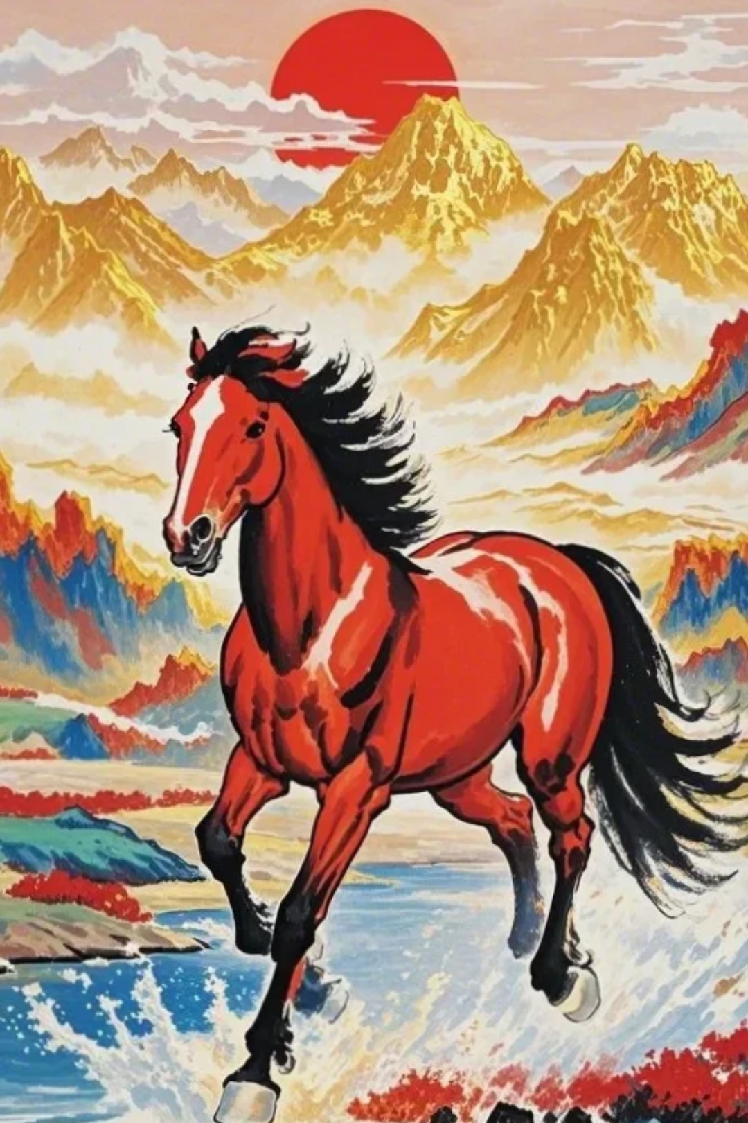 红马招财最厉害,马到成功 马上来财