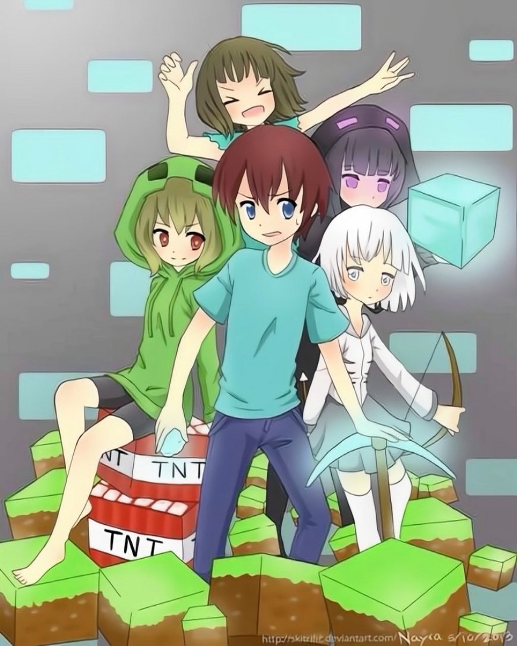 第一次发帖,来分享几个图片吧,mc友军快来领咯,结尾混进来两个,因为我