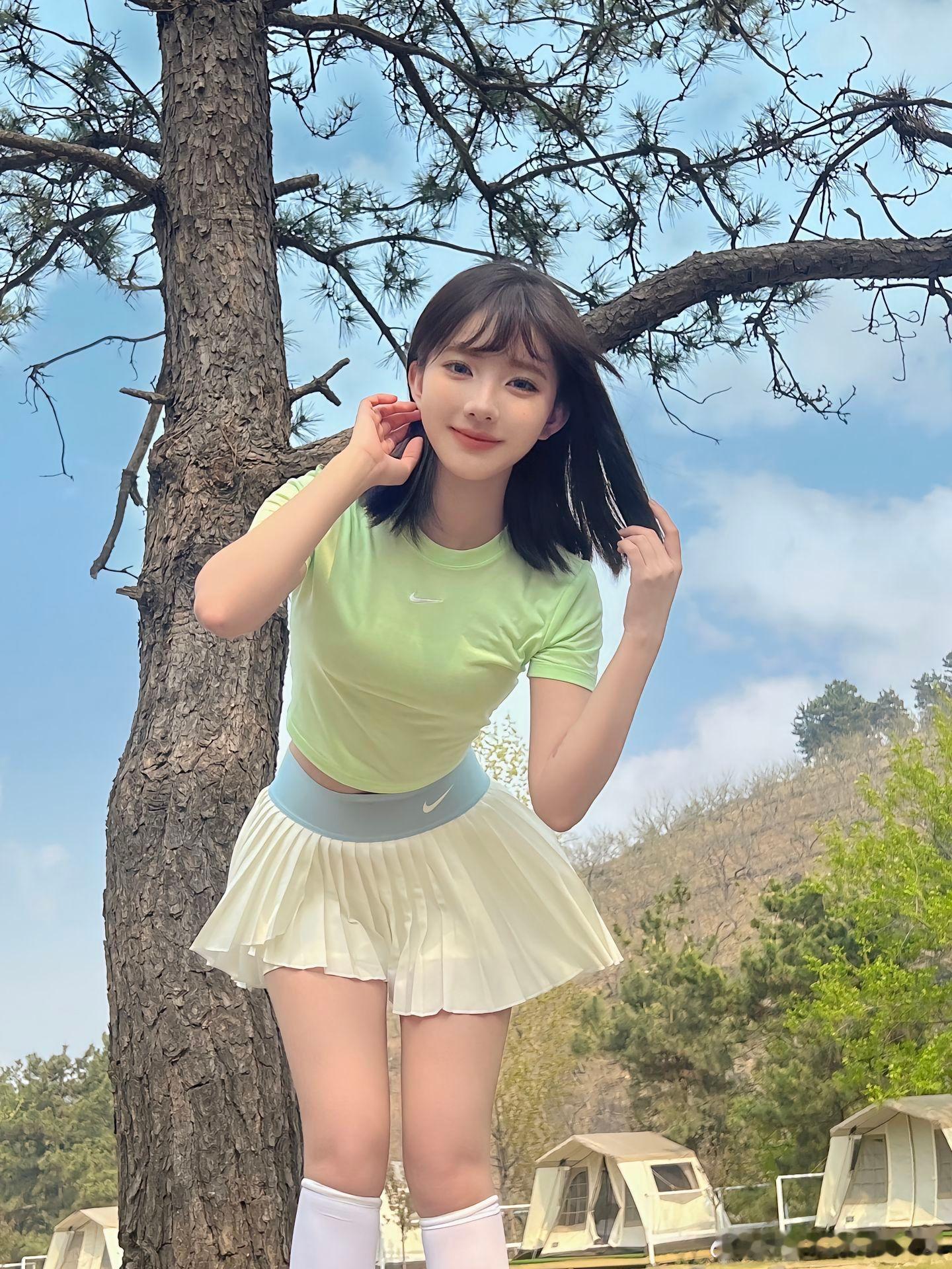 清纯甜美女孩#喜欢这种纯洁又可爱的女孩吗?