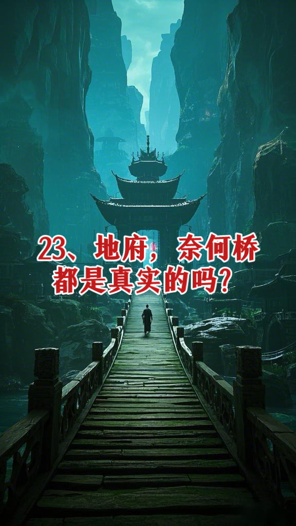 地府,奈何桥都在第三重天的狄狼星球上