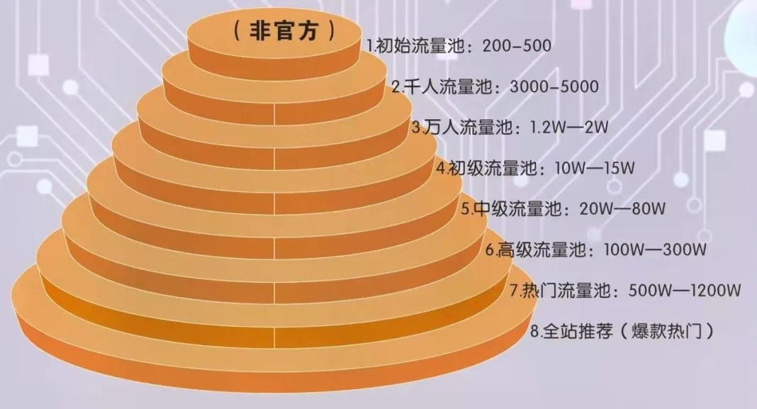 抖音8级流量池图图片