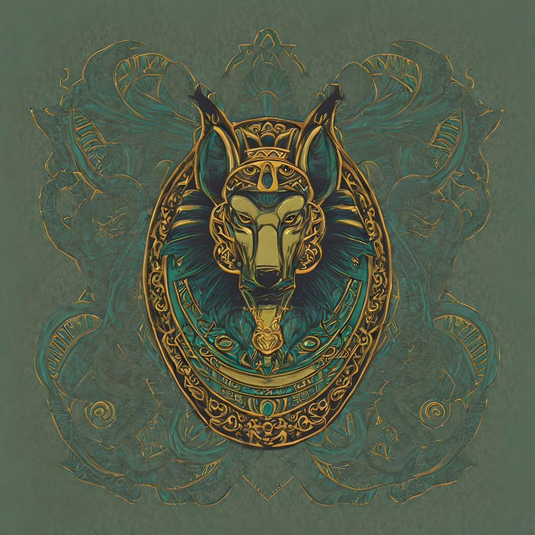 如何用ai画一幅古埃及插画图?