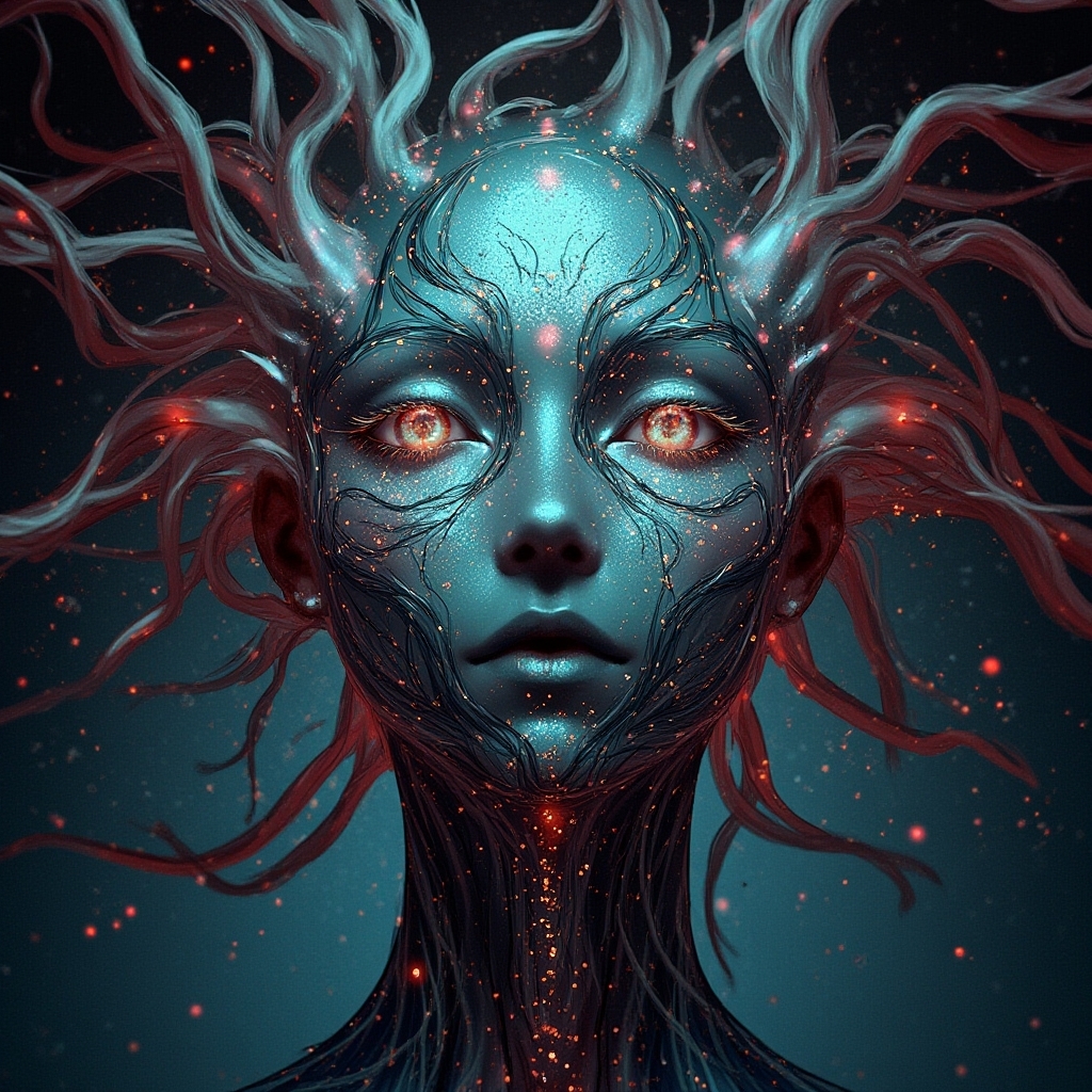 如何用ai画一幅外星人插画图?  请看这篇简约教程就够了.