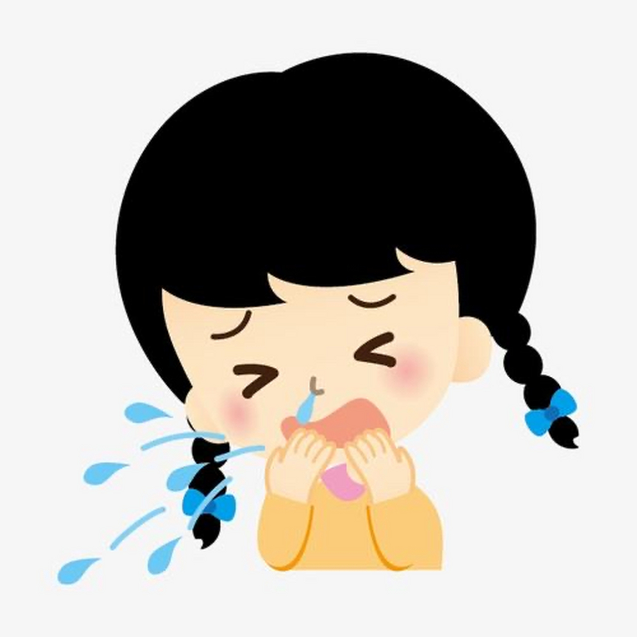 我感冒了……"(得赶紧用手捂住口鼻) 这句话在流感突发季,经常出现在