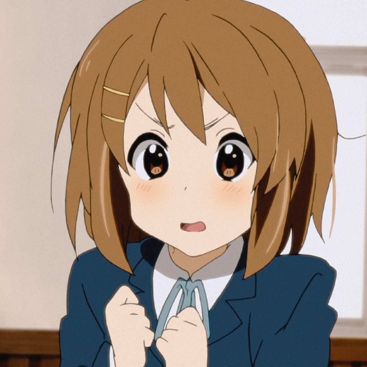 轻音少女 |动漫女生头像 我们呆唯超可爱的.