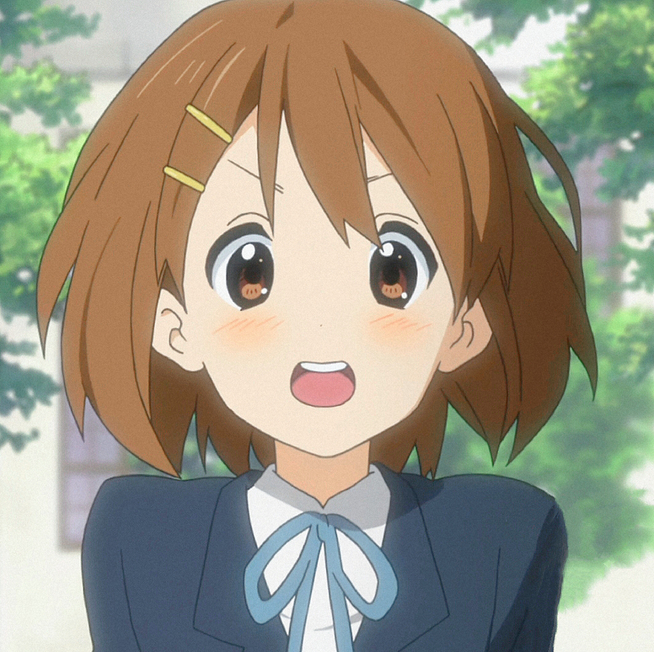 轻音少女 |动漫女生头像 我们呆唯超可爱的.