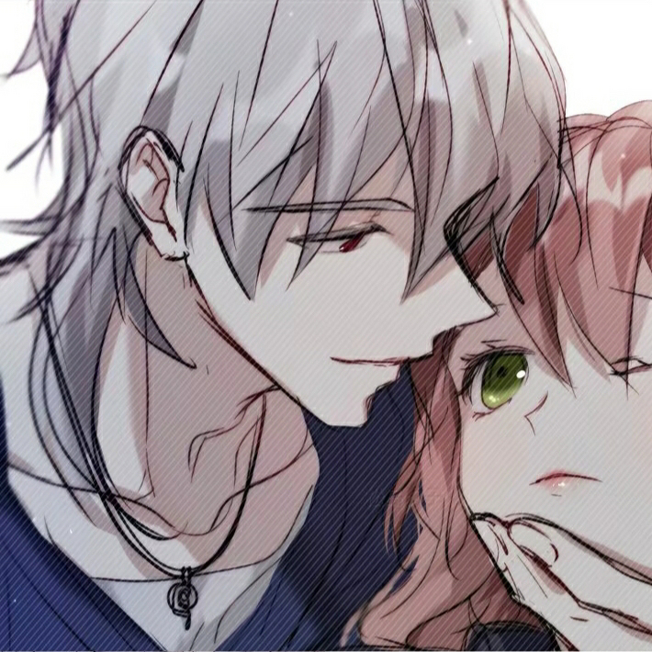 动漫情头 "会的,在清晰明朗的日子里,一定会邂逅你的山海,拥抱你的