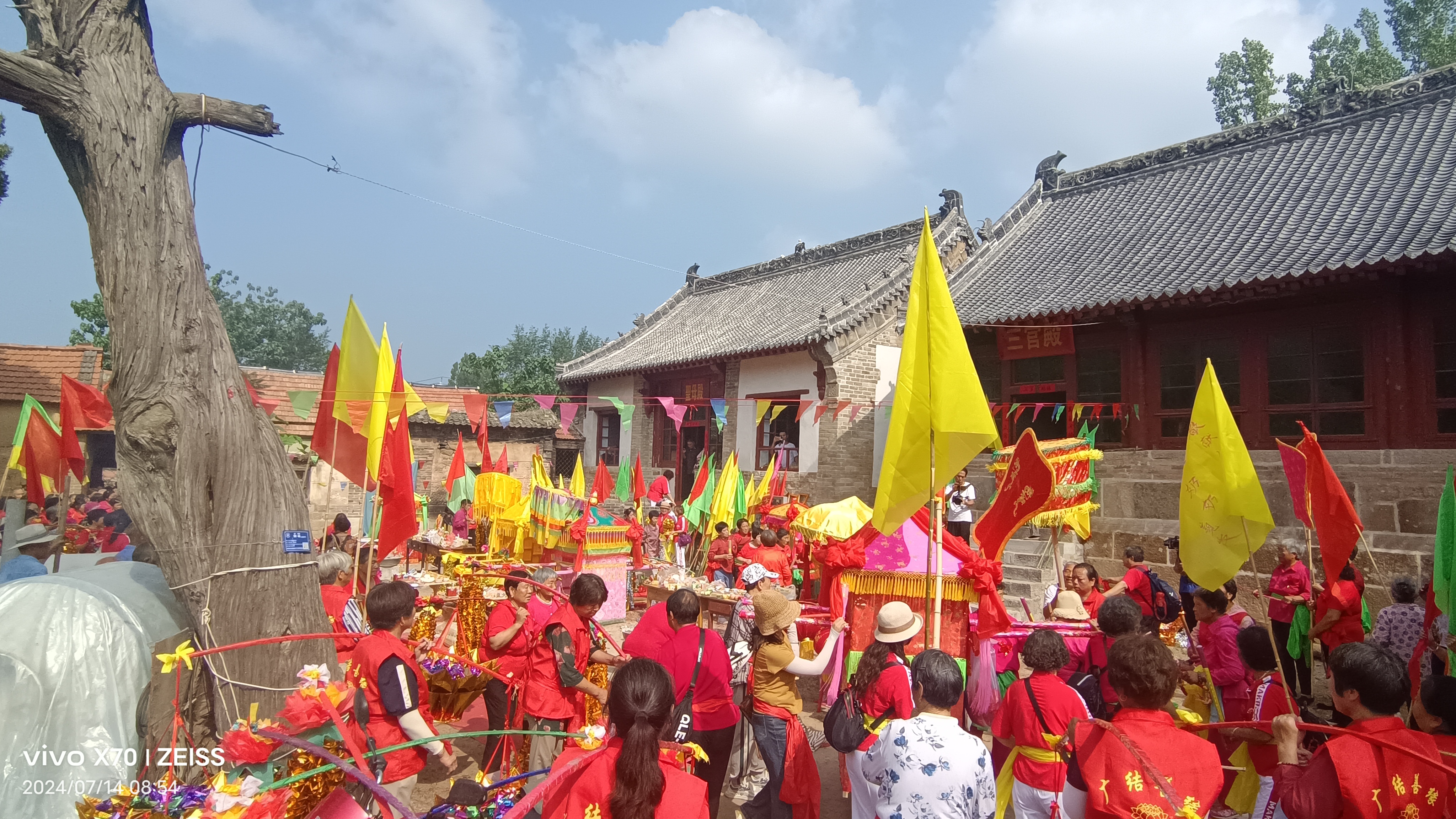 宝鸡灵山庙会图片