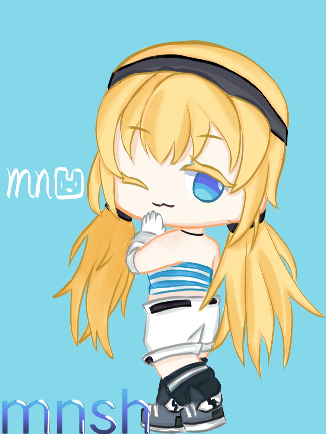 凹凸世界秋同人,脑袋画的跟个锅盖一样,真抱歉[可怜]