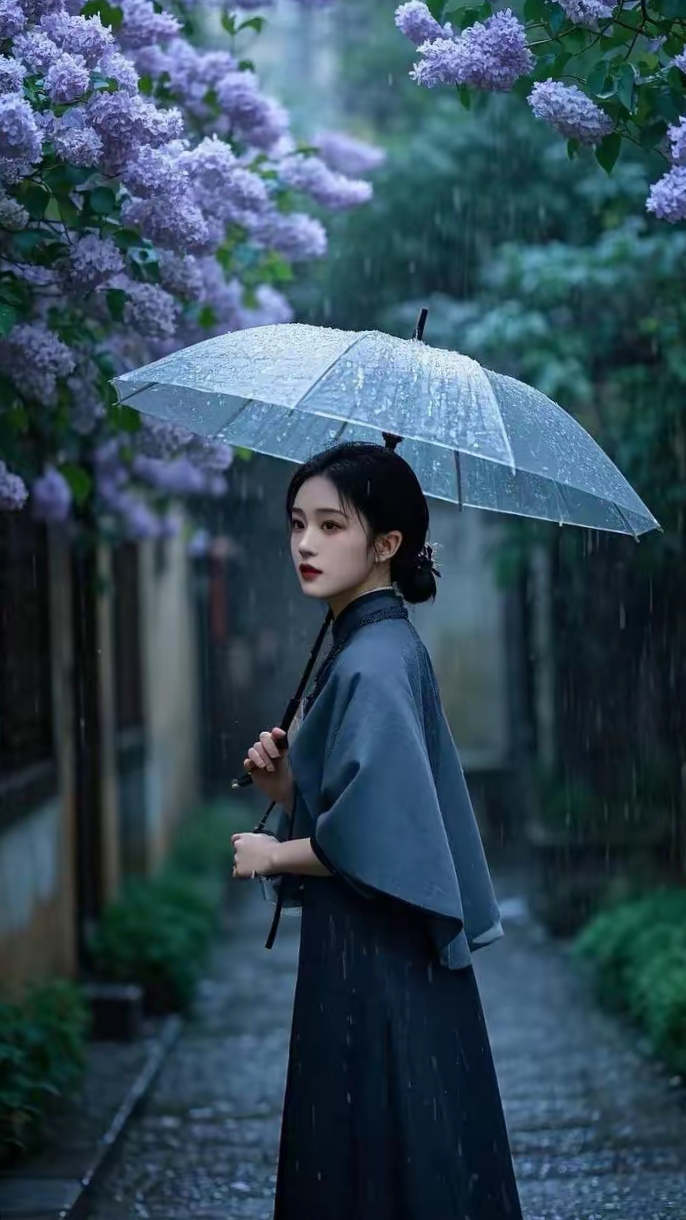 一把油纸伞,叹姻缘太婉转,后来烟雨落汴京,一人撑伞两人行!