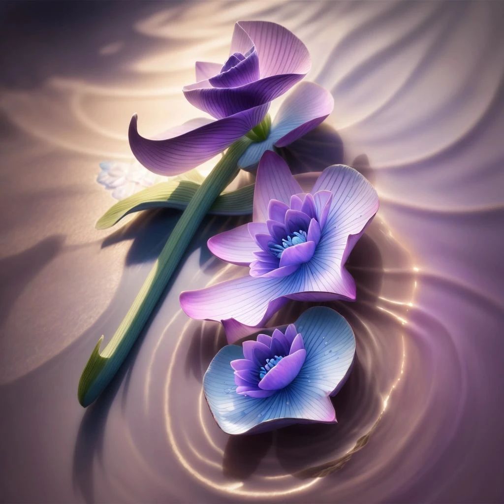 梦幻之花的姓氏头像,#姓氏头像#  这是一朵非常美丽的花,它呈现出深