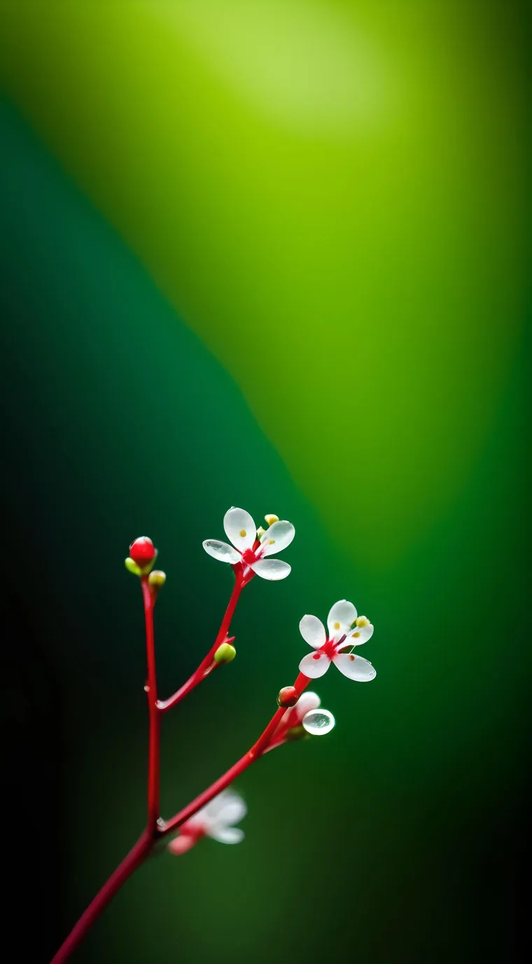 分享一款小花朵 手机壁纸  护眼的一款壁纸