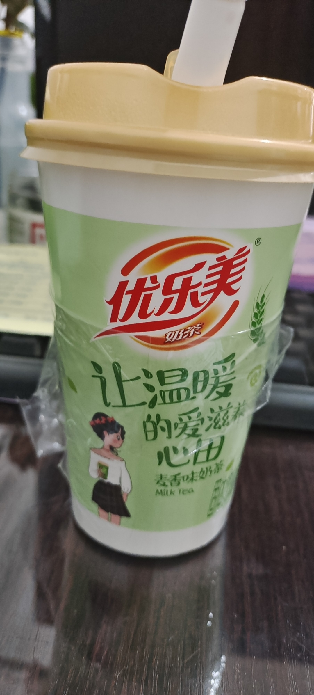 优乐美奶茶吸管图片图片