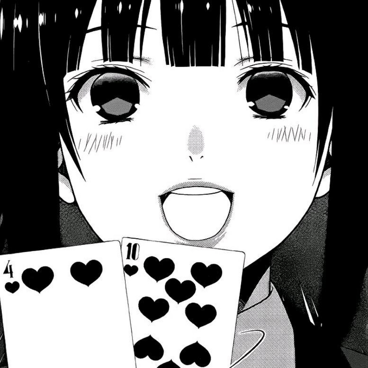 狂赌之渊#  蛇喰梦子黑白漫头