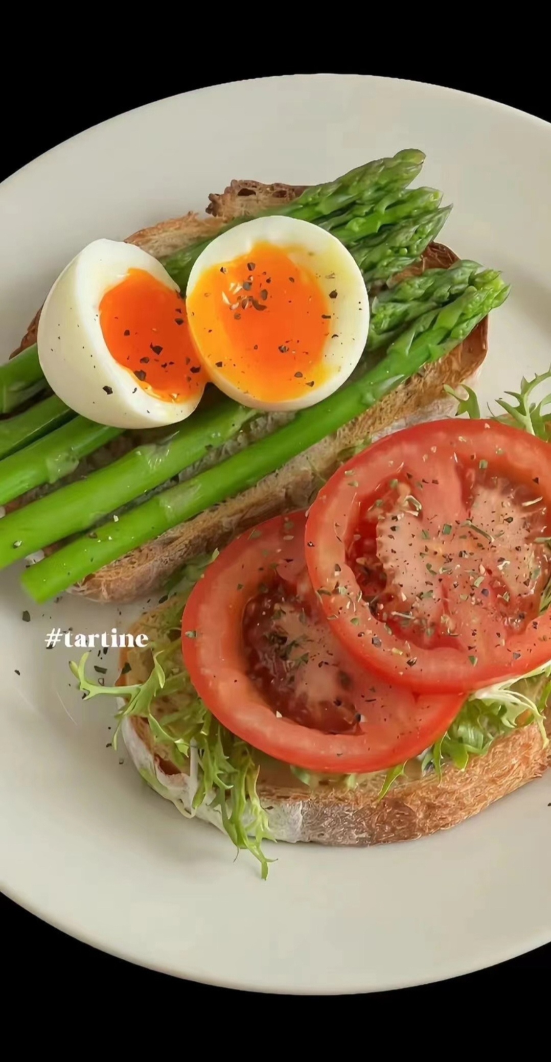 这款开放式三明治,简直是健康与美味的完美结合!