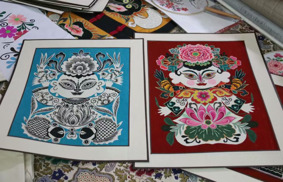 延川布堆画🌈非遗传承篇 yanchuan budui painting  ​