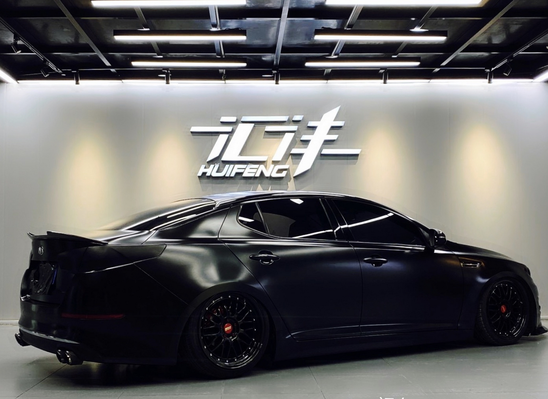 起亚k5改装黑武士 #起亚# #黑武士# #汽车改装