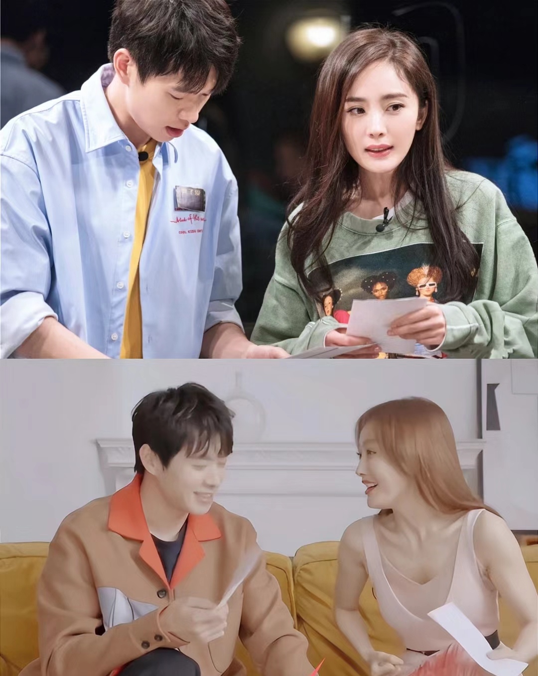 魏大勋上辈子是拯救了银河系吧,前任杨幂现任秦岚!