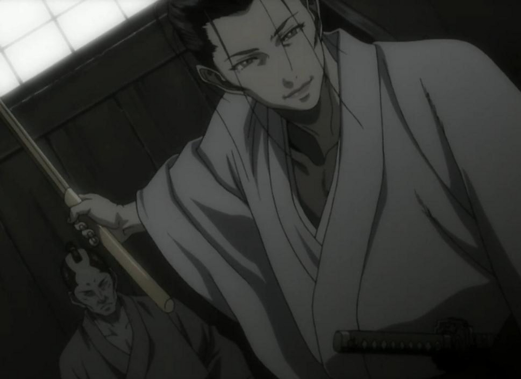 难忘的动漫角色# 《剑豪生死斗》中的伊良子清玄,知道自己想要成为