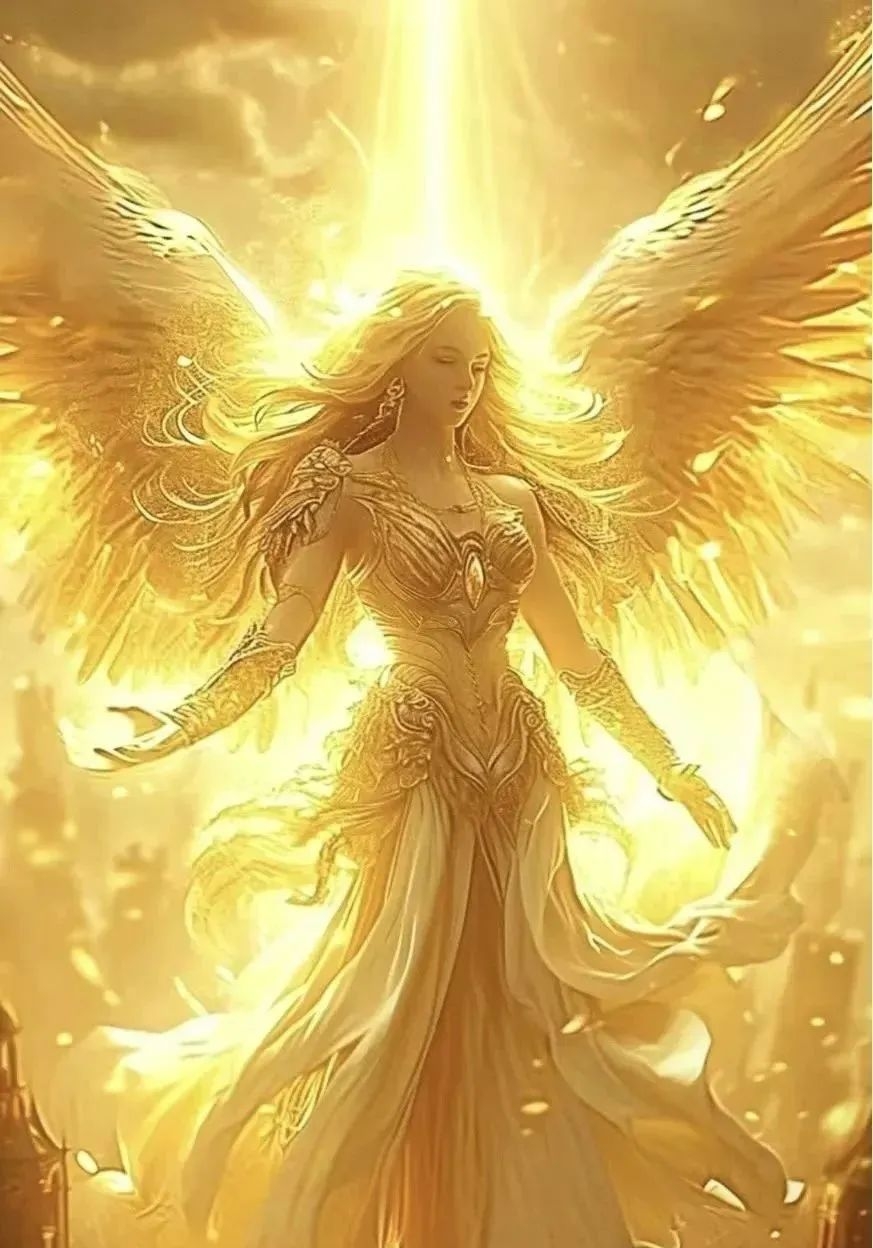 就是幸福圣经中天使乌列尔的图片玛伊雅弥天使的图片救赎女神身心重塑