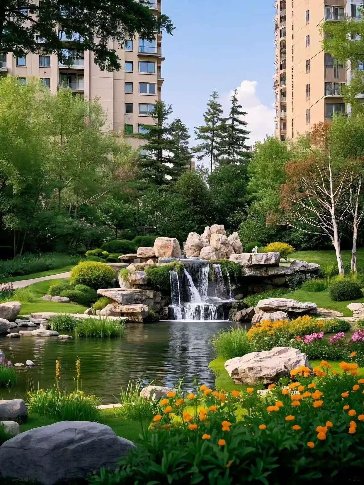 花园泉韵,奏响治愈乐章