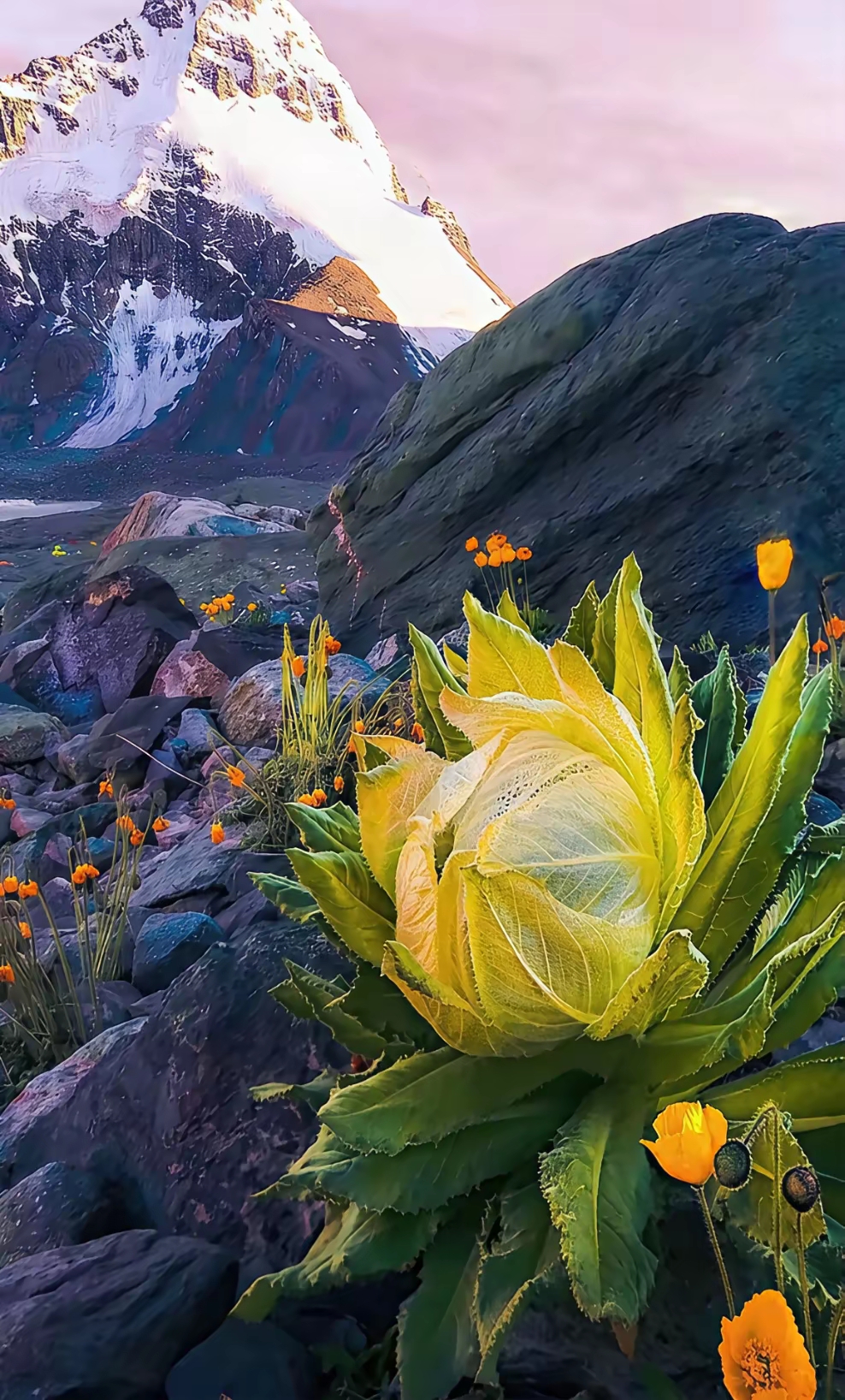 雪莲花,高冷界"顶流"实锤