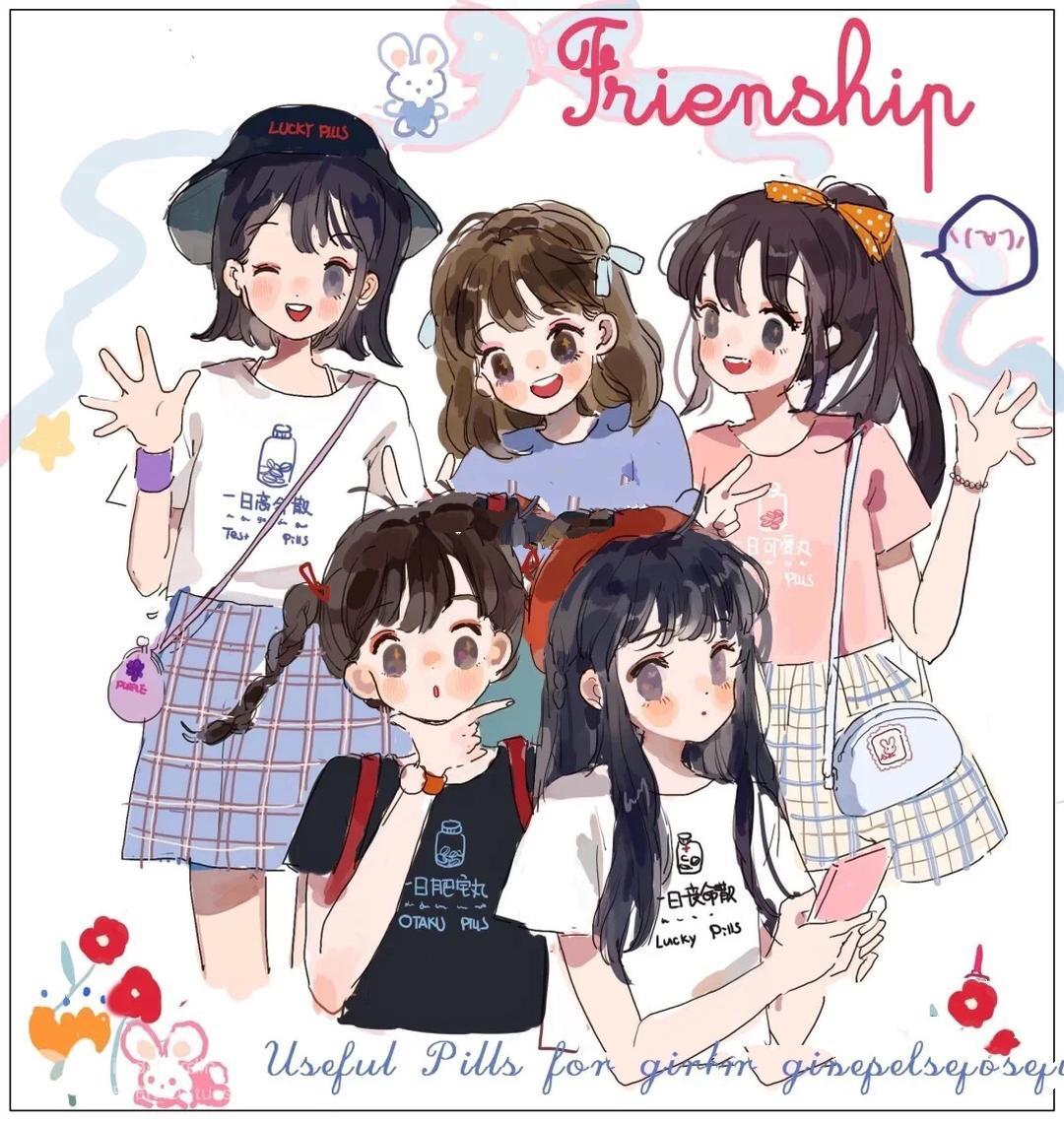 女生可爱的群头像