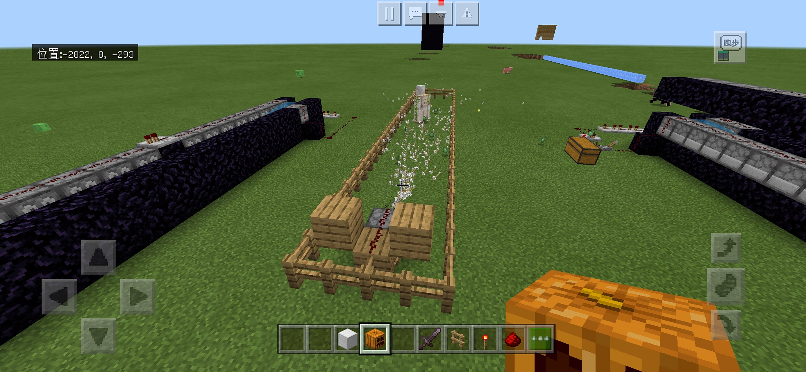 简易高频红石机关枪(没错这也是我划水划出来的)