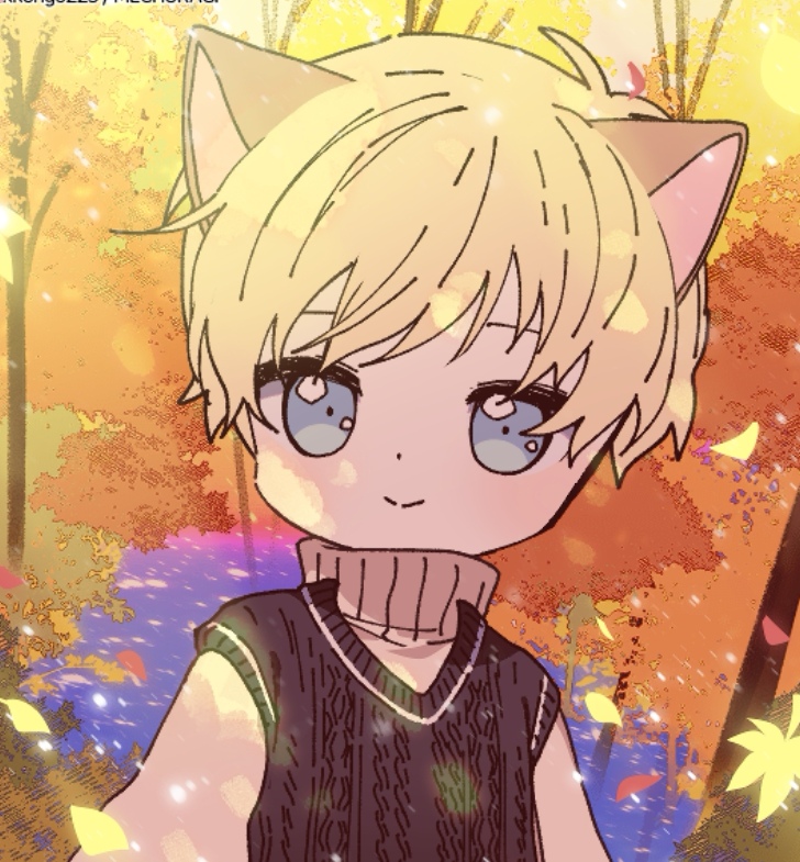 猫武士拟人蕨毛和栗尾